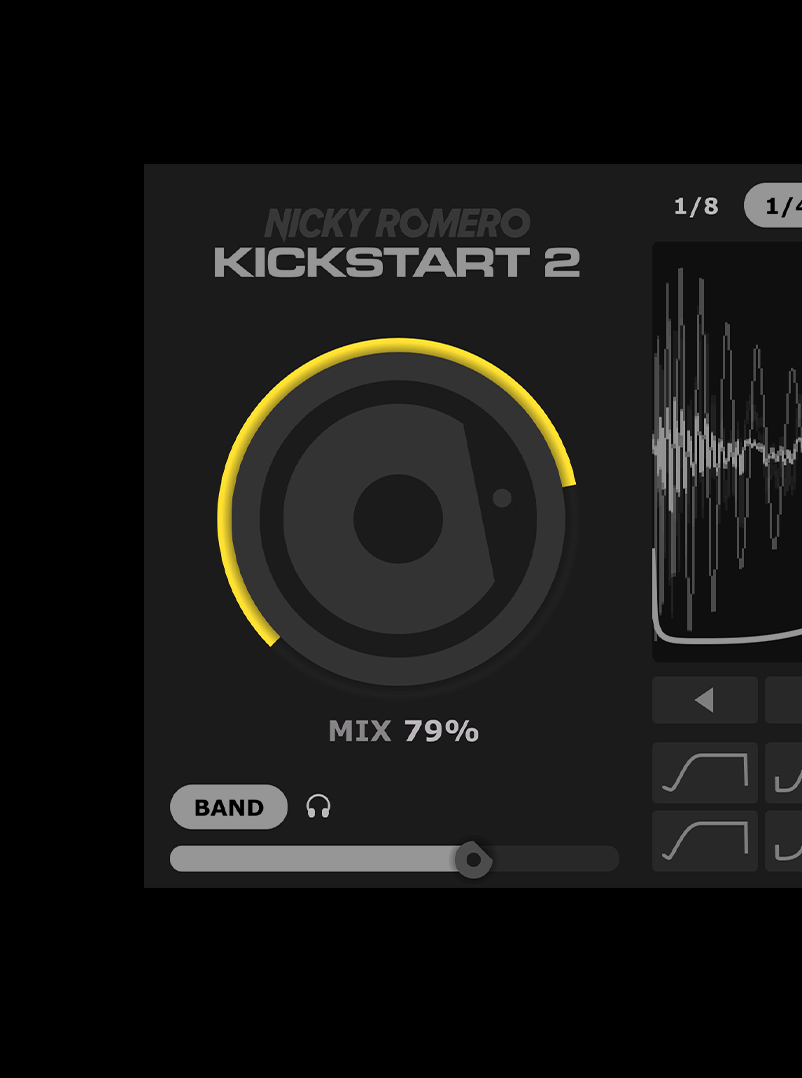 Nicky Romero Kickstart 2 - The fastest plugin for pro sidechaining