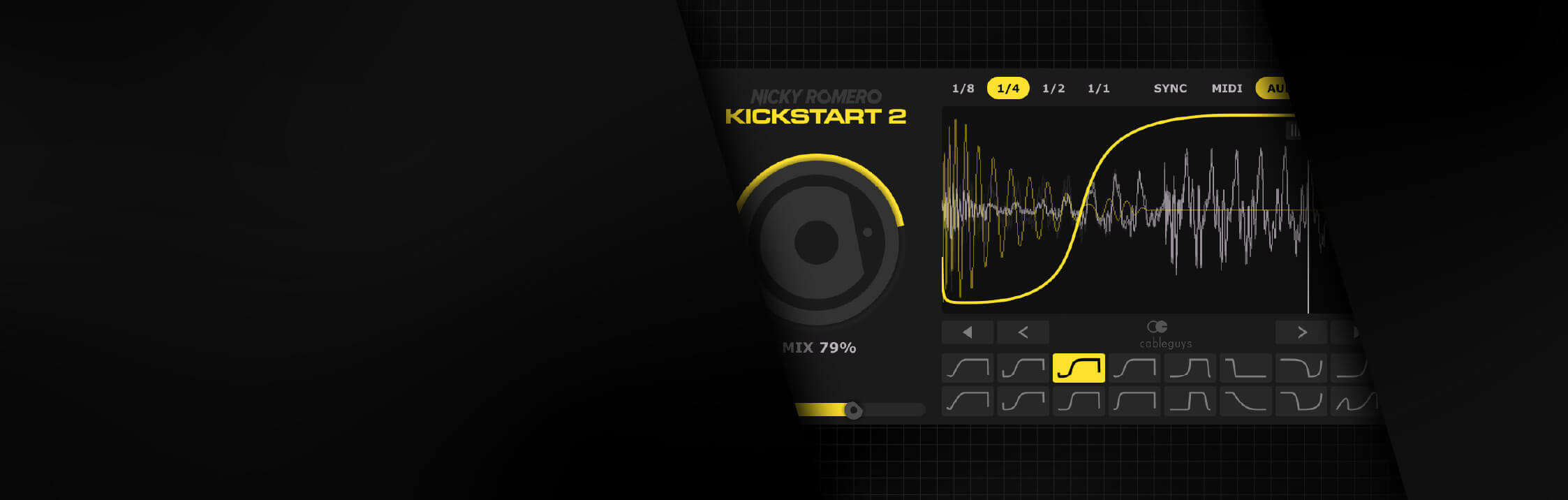 Nicky Romero Kickstart 2 - The fastest plugin for pro sidechaining